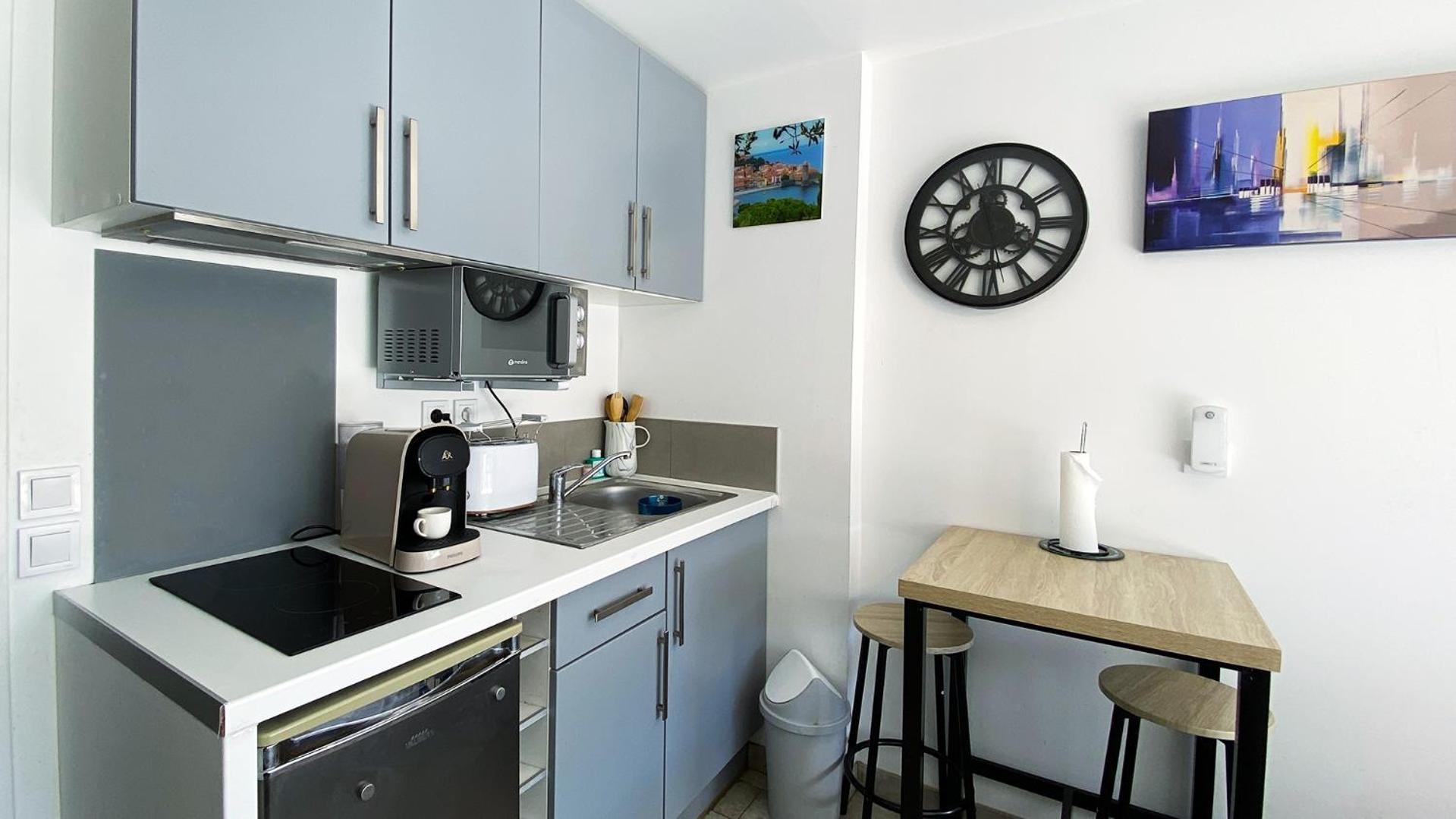 Studio Clair, Climatise Avec Jardin Et Parking Perpignan Buitenkant foto